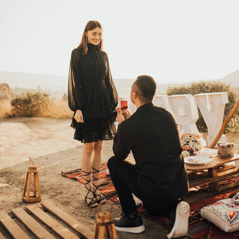 Aşk Durağı Kapadokya Evlilik Teklifi