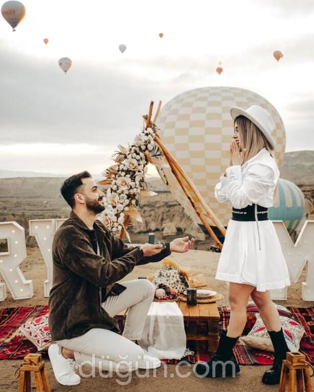 Aşk Durağı Kapadokya Evlilik Teklifi
