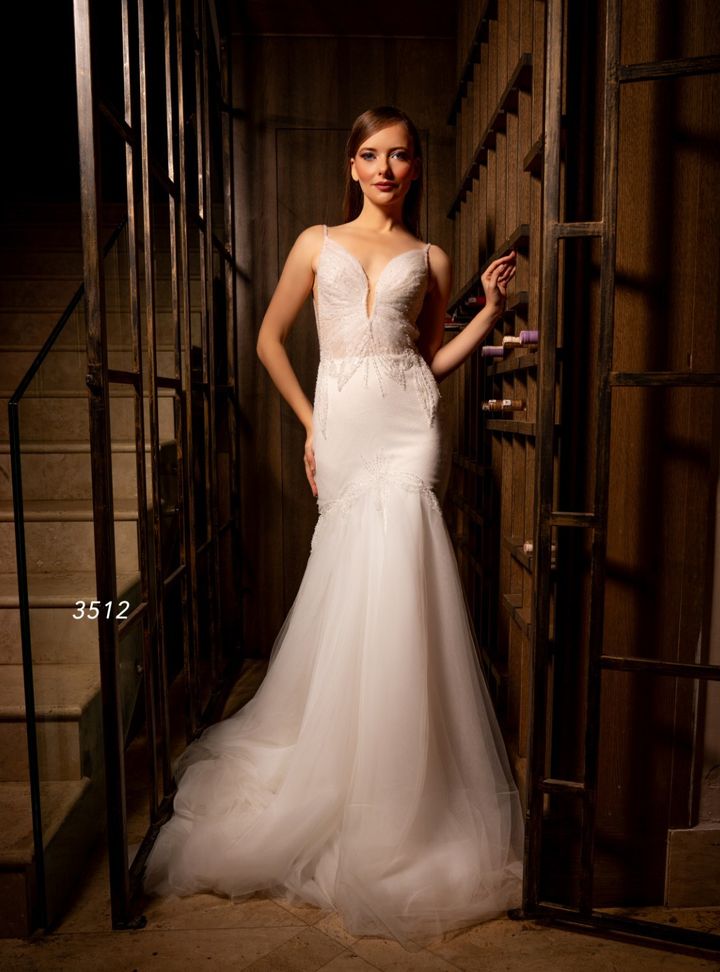 Askılı Balık Gelinlik