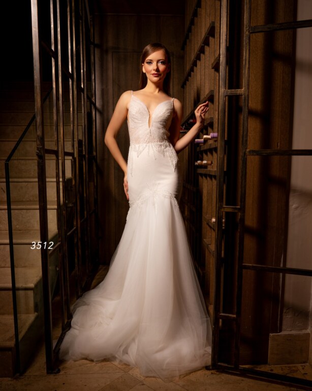 Askılı Balık Gelinlik