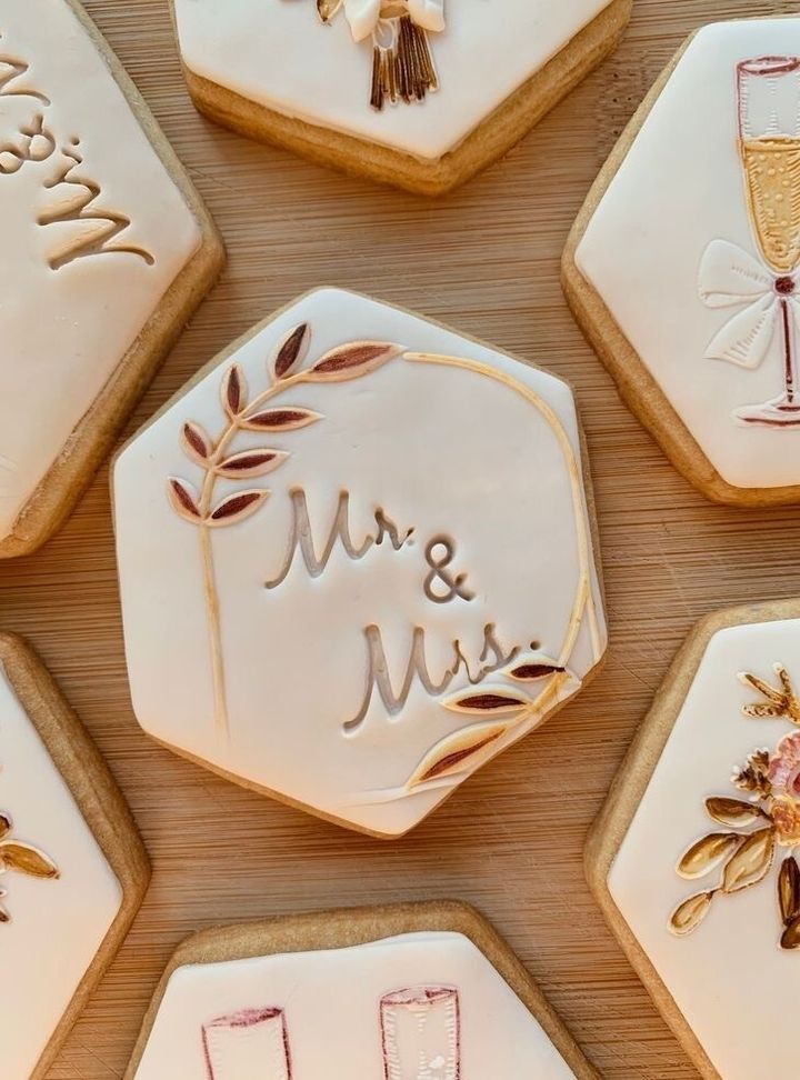 Rustik Düğün Kurabiyesi