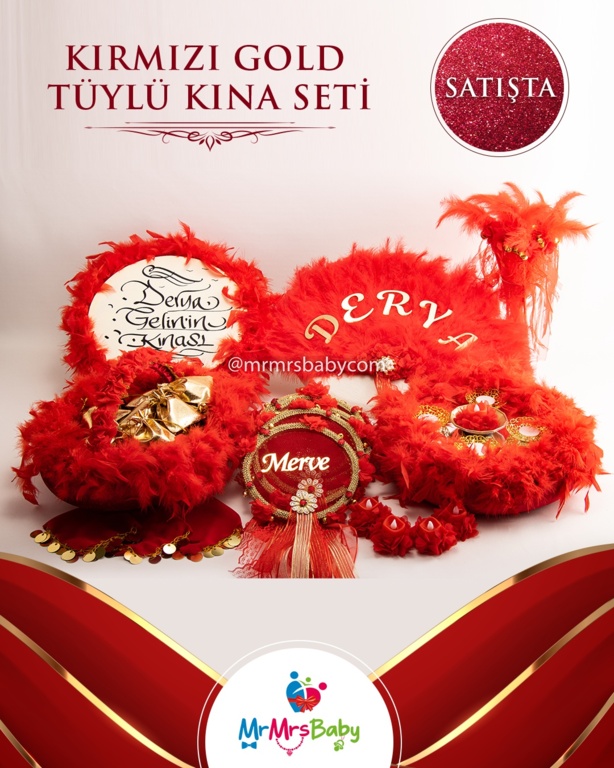 MrMrsBaby Şık Kına Seti Aksesuarları