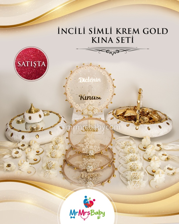 MrMrsBaby Şık Kına Seti Aksesuarları