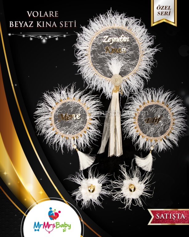 MrMrsBaby Şık Kına Seti Aksesuarları
