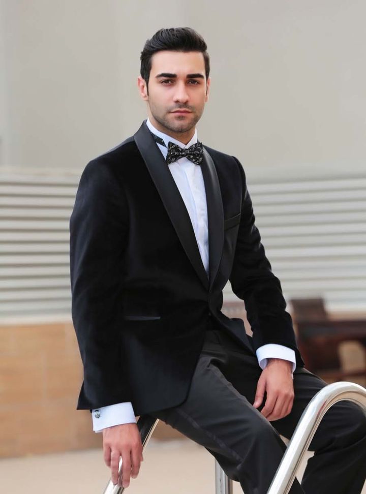 Siyah Kadife Damatlık Modeli