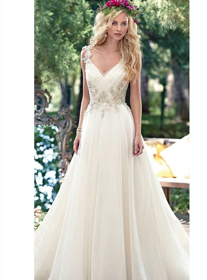 NUM 28 Bohem Helen V Yaka Gelinlik