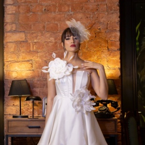 Straplez Prenses Nikah Elbisesi