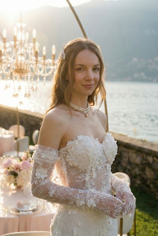 MAB-10-25 Straplez Tarlatansız Düz Kesim Gelinlik 4