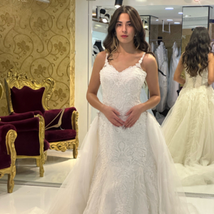 Askılı Balık Gelinlik