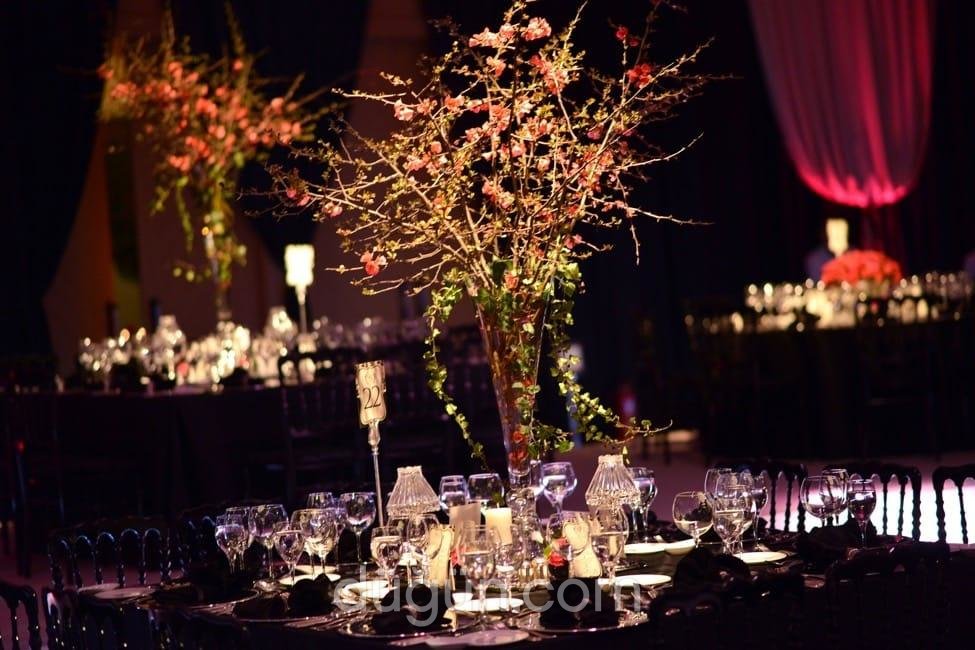 Gösterişli Sonbahar Konseptli Nişan Organizasyonu