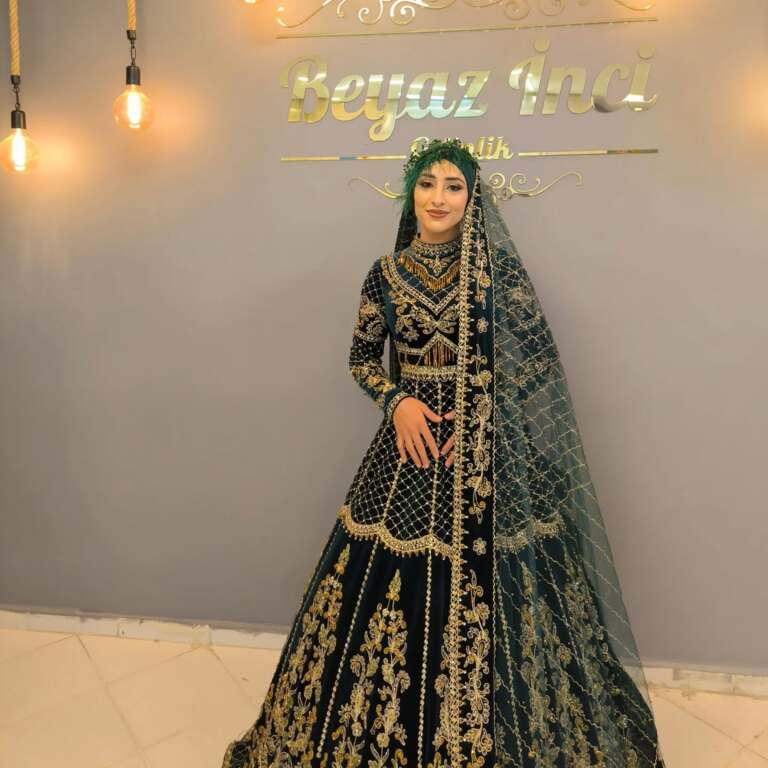 Siirt Beyaz İnci Gelinlik