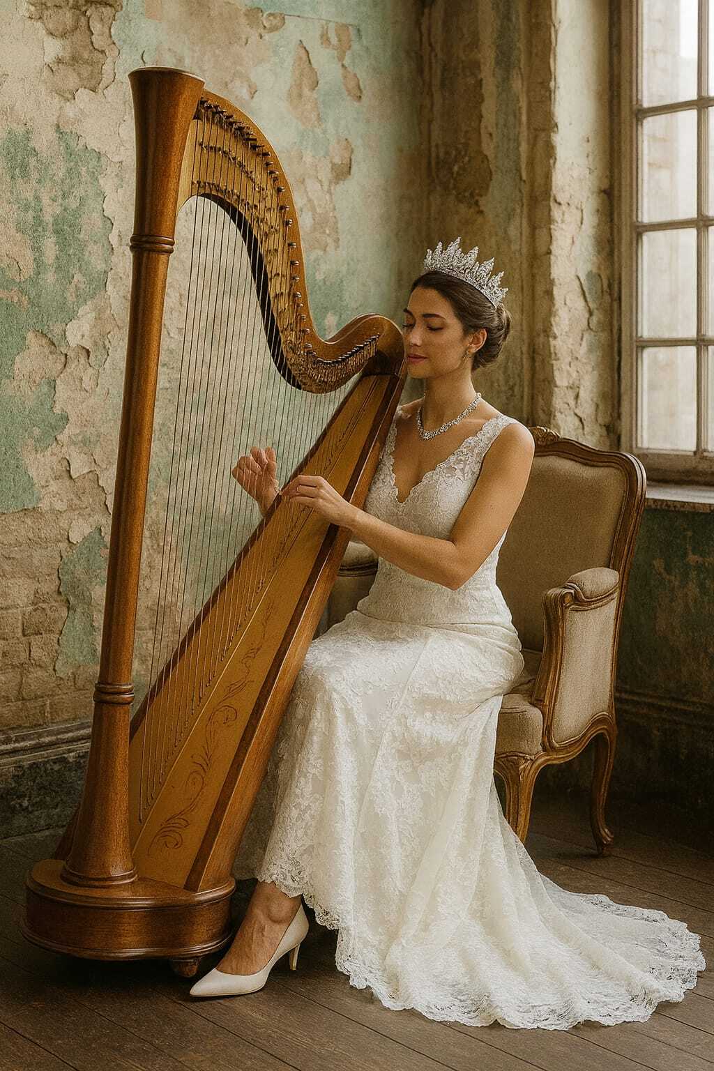 Yarım Balık Model Komple Dantelli Gelinlik