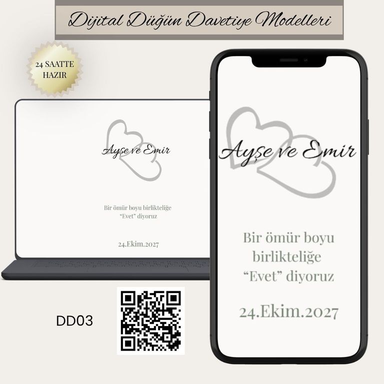 Aura Edit Dijital Davetiye