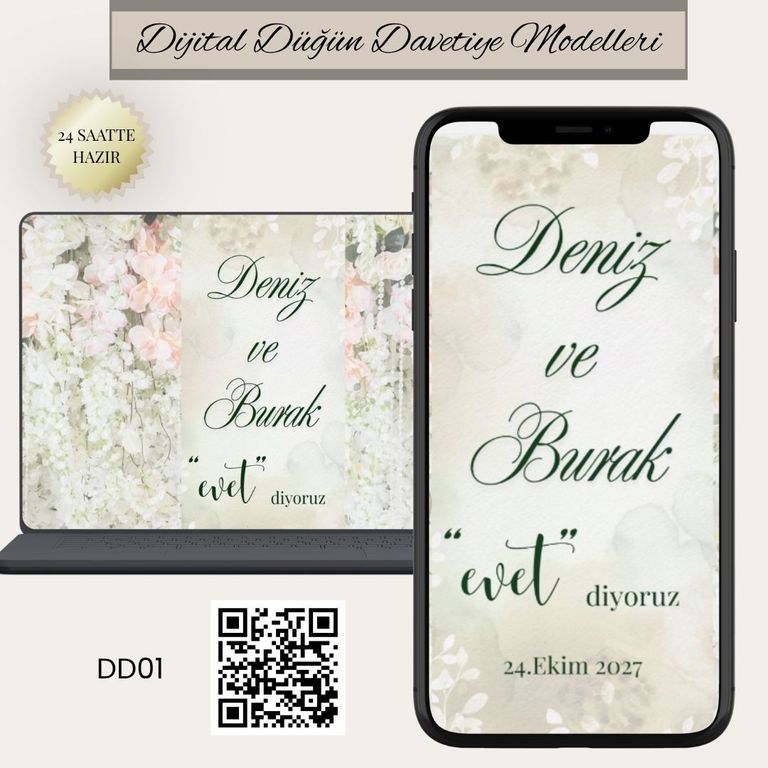 Aura Edit Dijital Davetiye