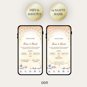 Aura Edit Dijital Davetiye