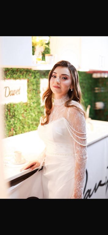 DDGA-1-26 Balık Kesim Modern İki Parça Gelinlik 4