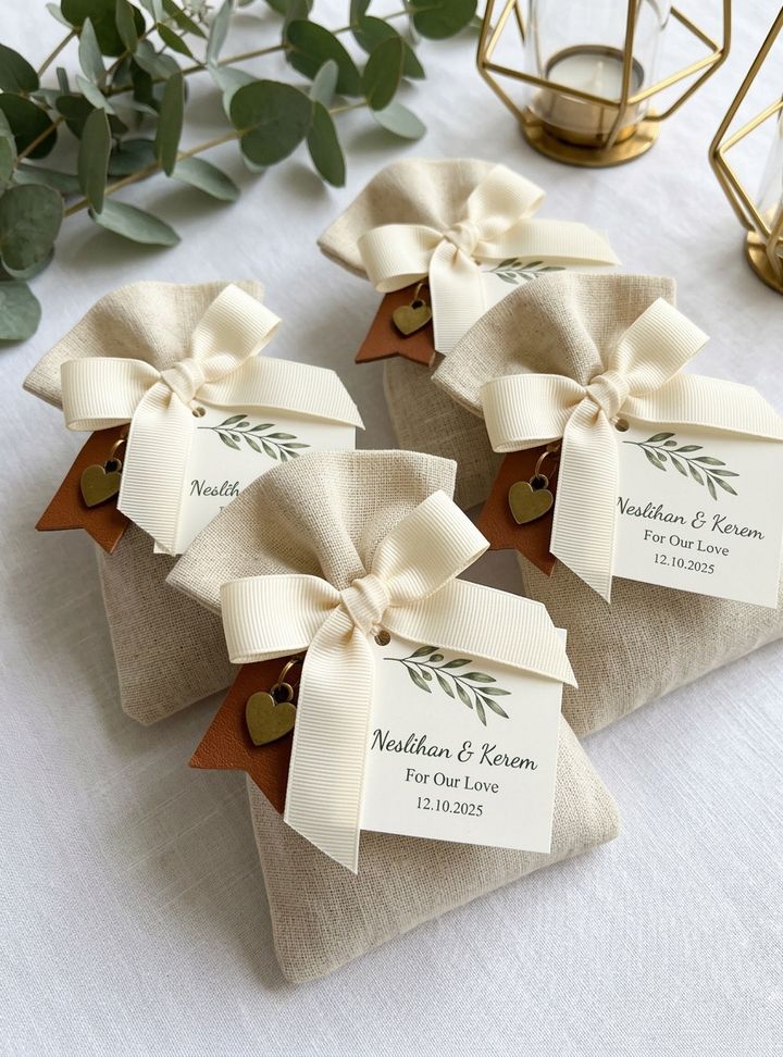 Fiyonk Detaylı Lavanta Kesesi