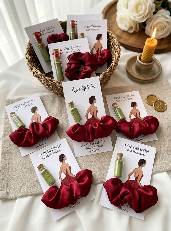 Kırmızı Toka Kına Hatırası