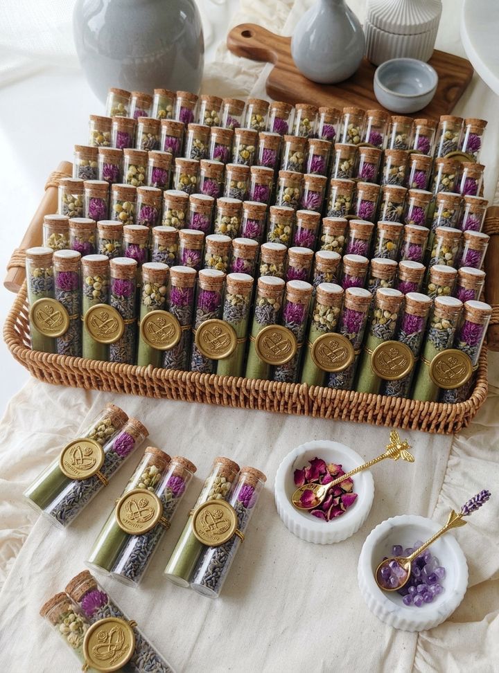 Tüpte Lavanta Kına Hediyeliği