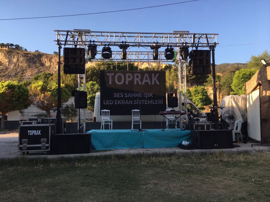 Toprak Ses Sahne Işık Led Ekran Sistemleri