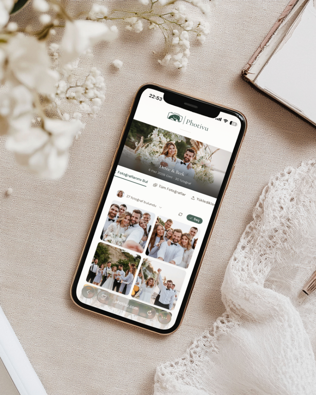Photivu Yüz Tanıma & QR Fotoğraf İletimi