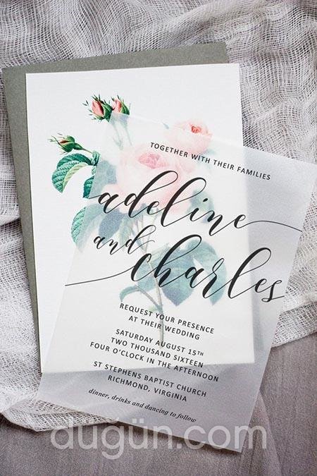 Buzlu Davetiye Modeli