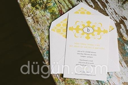 Sade Davetiye Modeli