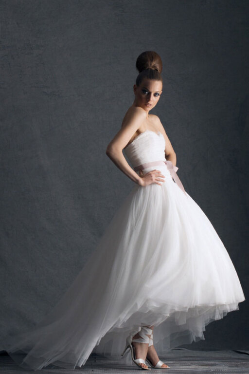 Straplez Model Gelinlik