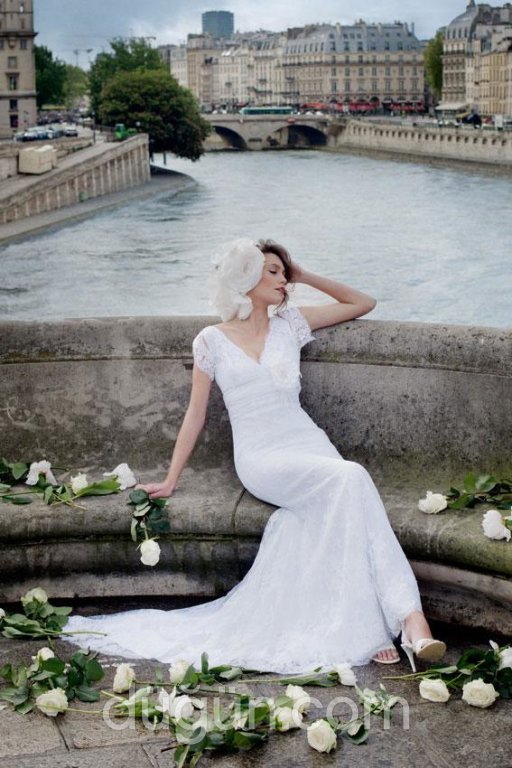 Zarif Gelinlik Modeli