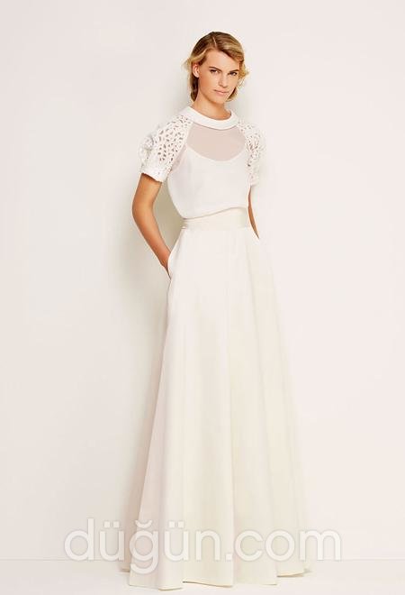 Sade Gelinlik Modeli