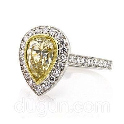 Damla Kesim Sarı Pırlanta