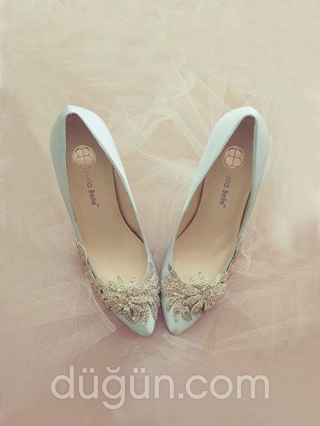 Taşlı Gelin Ayakkabısı