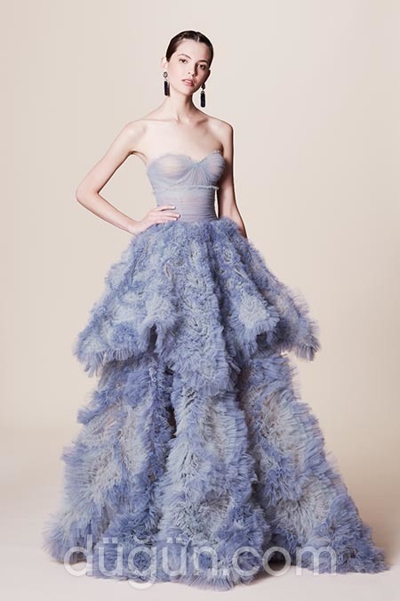 Fırfırlı Nişanlık Modeli