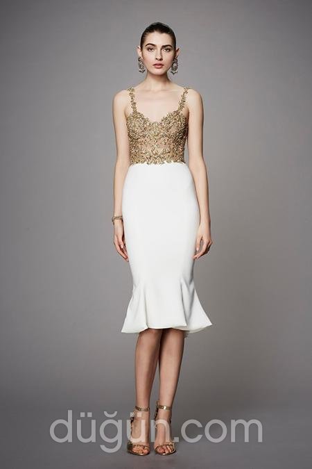 Volan Etekli Kısa Nişanlık Modeli