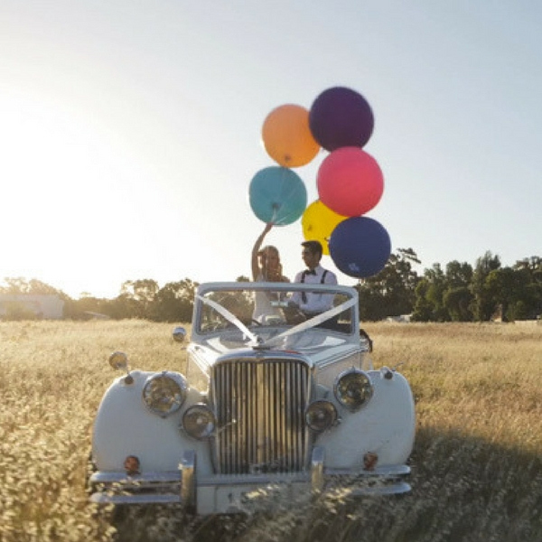 Klasik Balonlu Gelin Arabası