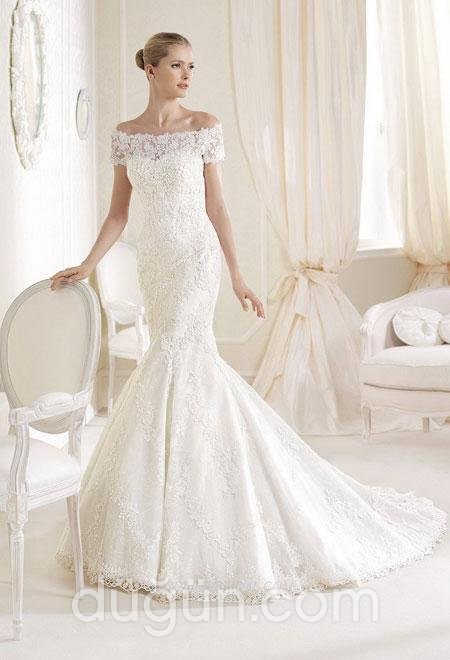 Balık Kesim Gelinlik