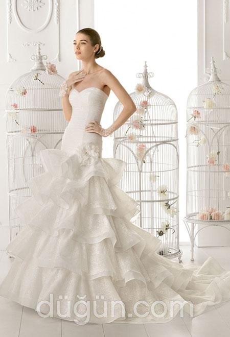 Yarım Balık Modeli Gelinlik