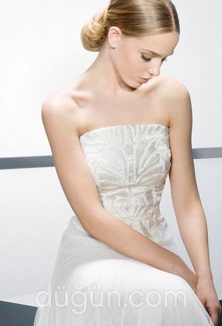 Straplez Model Gelinlik