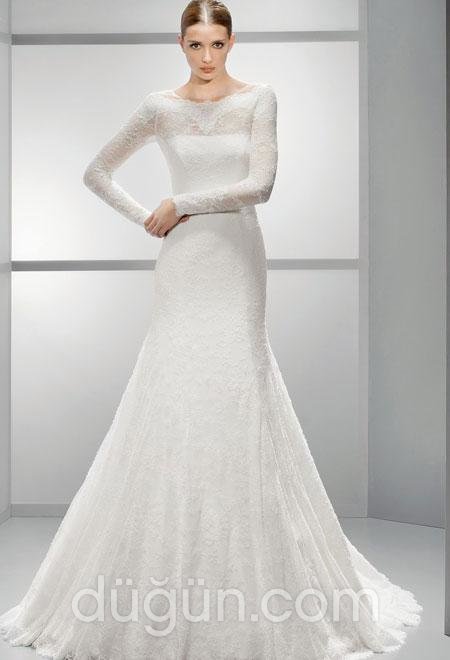 A Kesim Gelinlik Modeli