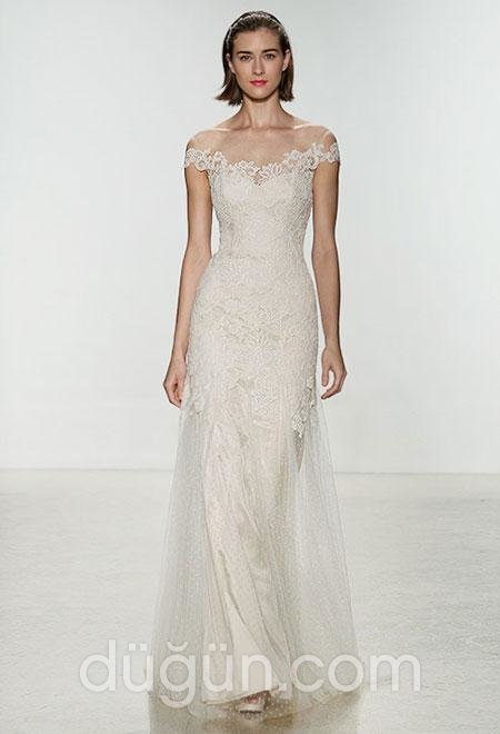 Düşük Omuzlu Gelinlik