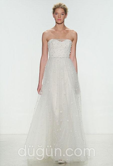 Tüllü Gelinlik Modeli