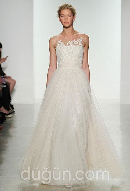 Tül Gelinlik Modeli