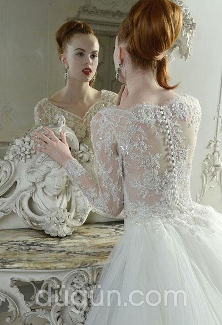 Vintage Tarzı Gelinlik