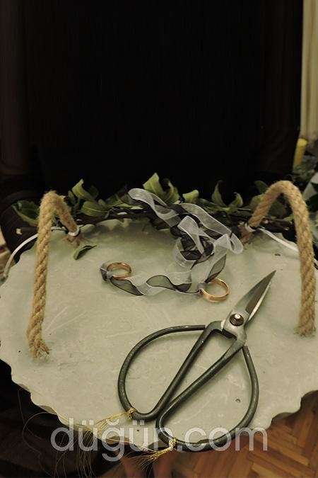 Halatlı Nişan Tepsisi