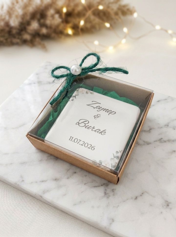 Magnet Nikah Hediyeliği - Model 4