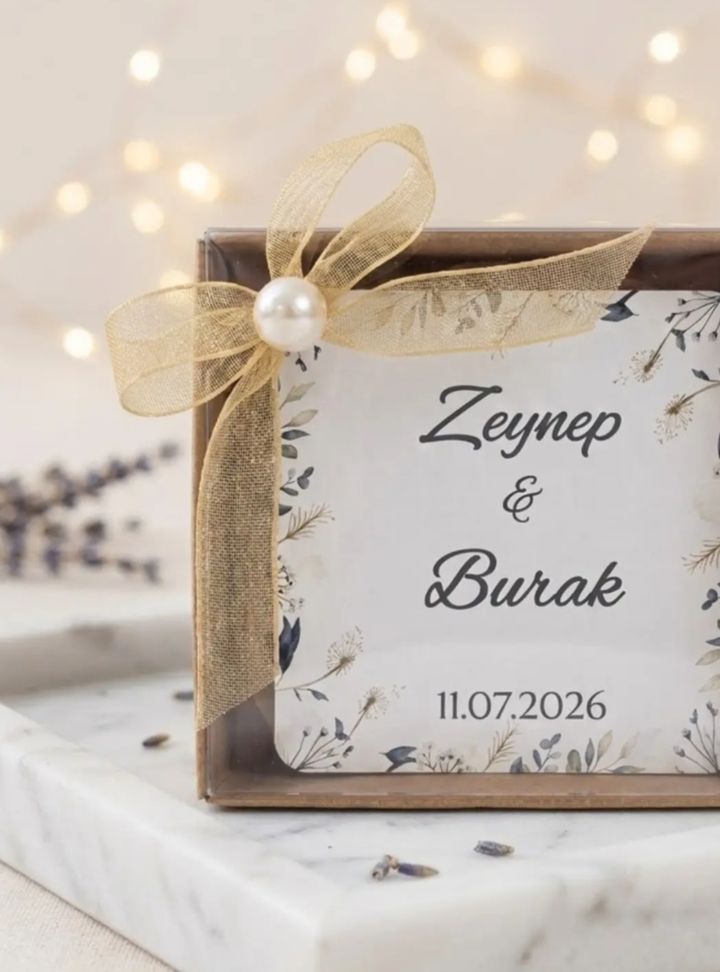Magnet nikah hediyeliği - model 1