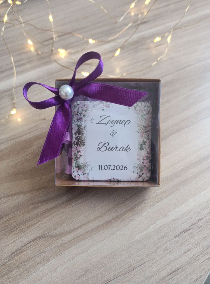 Magnet Nikah Hediyeliği - Model 3