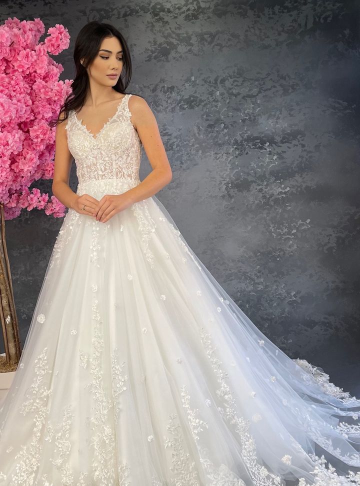 Askılı A Kesim Gelinlik