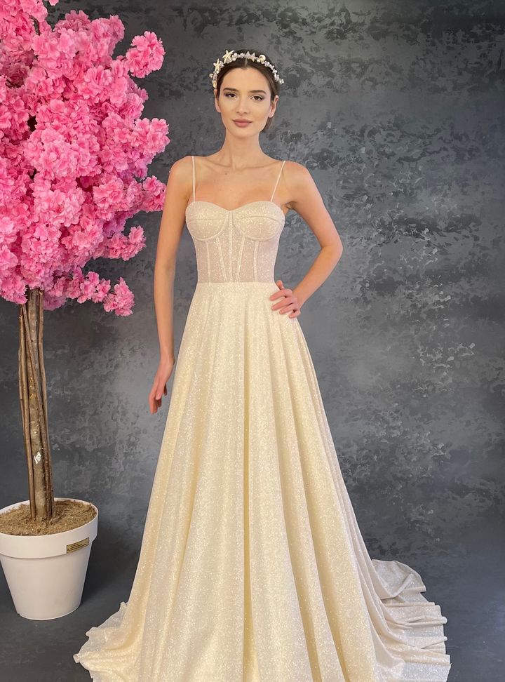 Askılı A Kesim Gelinlik