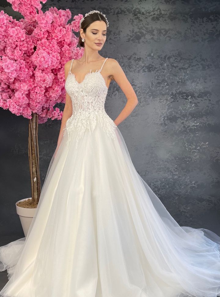 Askılı A Kesim Gelinlik